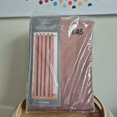 Pink Curtains