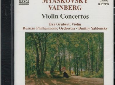 Myaskovsky. Vainberg. Violin Concertos. CD. Free Postage!