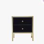 2 bedside tables with Drawers Image 3