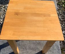Solid Wood Square Side Table/ Bedside Table
