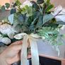 wedding flowers bride and 1 bridesmaid faux flowers Image 6
