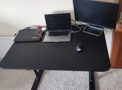 Ikea BEKANT Black Office Desk
