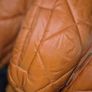 Pull & Bear Burnt Orange Puffer Bomber - Size 12, AV Image 4