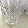 A fine set of 4 vintage hand cut crystal large double old fashioned glasses in Braemar cut, c.200ml, 1980s NOT STAMPED Image 5