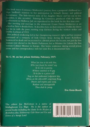 Countess Markievicz: The People's Countess, Ed. Joe McGowan