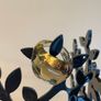 Vintage Cola Colour (Yellow Brown) Glass Chunky Ring Image 4
