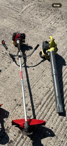 garden tools strimmers and leaf blower