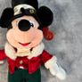 Disneyland Paris Mickey Mouse Xmas Noel - Big Red Soft Plush Disney - BNWT Image 9