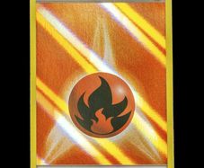 Fire Energy Reverse Holo B&W Black and White Pokemon Card 2013