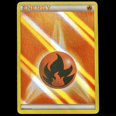 Fire Energy Reverse Holo B&W Black and White Pokemon Card 2013