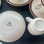 Mid Century Alfred Meakin Demitasse Set, 15 Piece English Coffee Service, 1950s Image 4