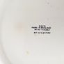 Vintage GEM two matching  serving bowls with leaf & gold lines pattern  made in England Image 6
