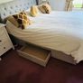 Super King Bed frame and headboard. Image 2