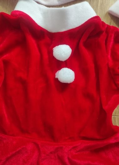 Santa dress with Cape and hat