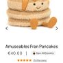 New JELLYCAT Amuseables Fran Pancakes Image 4