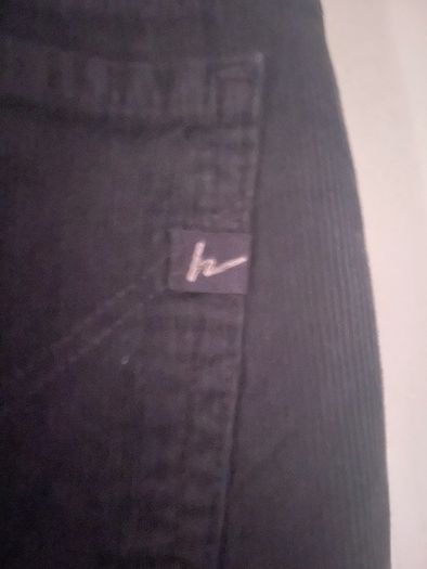 Citizens of Humanity black cord jeans