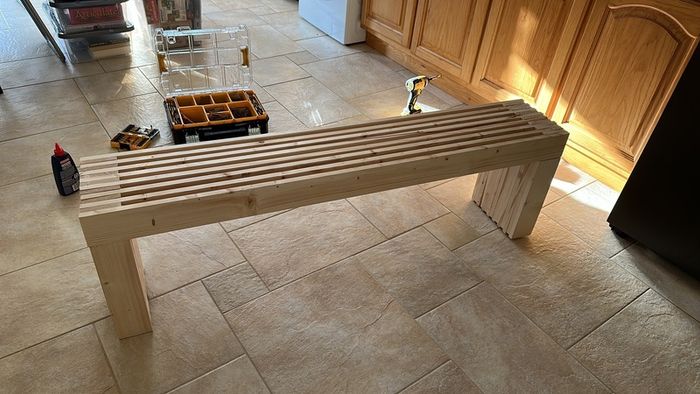Handmade Garden Bench
