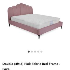 Double Bed & Mattress - Like New