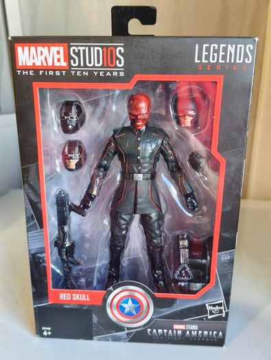 Marvel Legends Red Skull first 10 years Captain America marvel studios