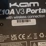 KAM RZ10A V3 Portable all-in-one PA speaker, Professional PA System with Built-in Amplifier, Multiple Audio Inputs, and Stage Monitor Capability, in excellent condition Image 7
