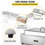 Steamer Commercial Food Warmer 1Pan 400W Stainless Steel Image 6