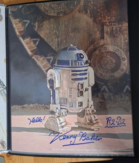 Autographed Star wars