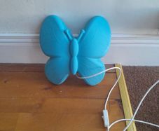 Ikea butterfly wall light