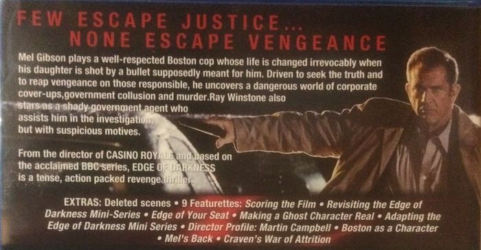 Edge Of Darkness [2010] Mel Gibson [Blu-ray Movie]