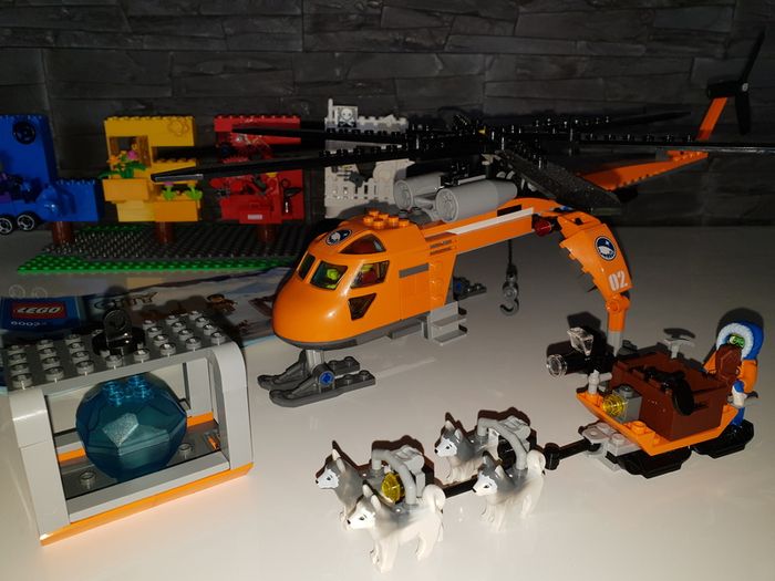 Lego 60034 Arctic Helicrane Helicopter