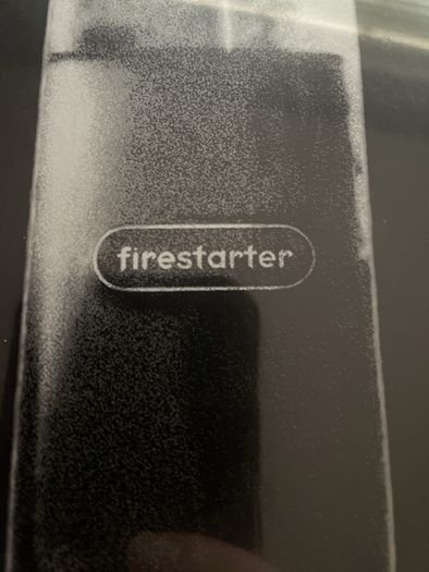 The Prodigy - Firestarter Andy C Remix - 25th Anniversary Ltd Edition Etched Silver Vinyl - 12" Vinyl - 2022 XL Recordings - XL1277T