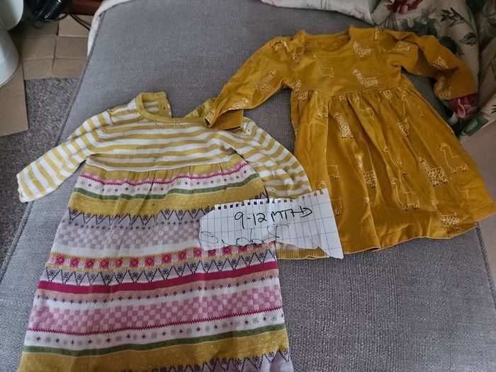9-12months girls clothes 22 items
