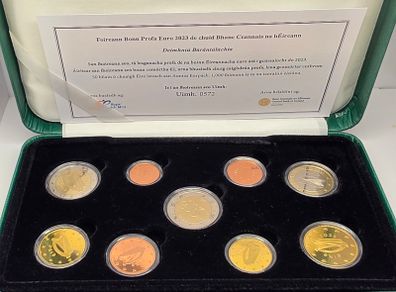 Ireland 2023 Euro Coin Proof Set in Original Holder with COA