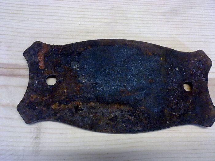 Old Pierce of Wexford agricultural machinery nameplate