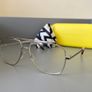 Marc Jacobs silver metal aviator style glasses eyeglasses Image 2