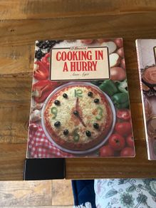 Retro cooking books