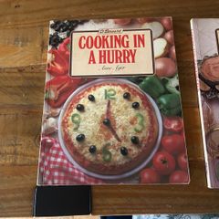 Retro cooking books