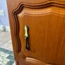 Vintage Bedside Locker Cabinet Teak Effect Image 2