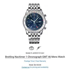 breitling navitimer 01 46mm