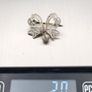 Vintage 835 Silver Bow Brooch Image 7