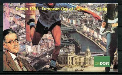 Ireland 1991 - Dublin City of Culture Booklet - Unmounted Mint - Free Postage