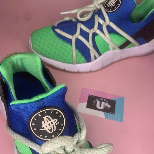 Premium Style Nike Huarache OG Rope Scream Green