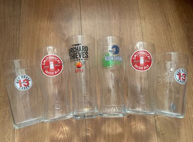 Samuel Adams Boston Lager Beer Pint Glass Tiger beer Official Pint Glass guinness hop house 13 smithwicks orchard thieves Rockshore cider Galway hooker