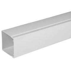 75 mm x 75 mm White Trunking 3 Meters
