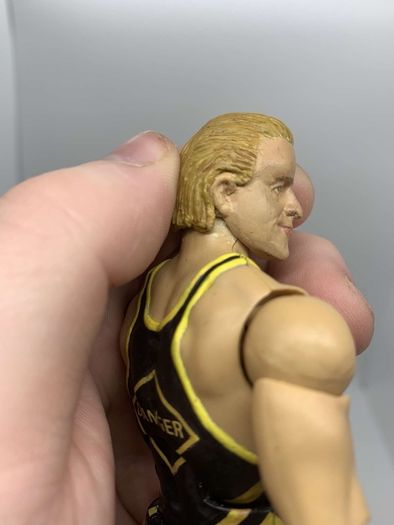 wwe elite Custom Owen Hart action figure