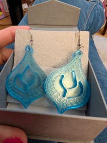 Hand made Resin Earrings