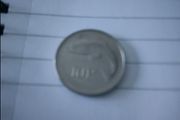 10p Irish coin year 2000