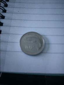 10p Irish coin year 2000