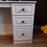 Hollywood Dressing Make-Up Table White Image 2