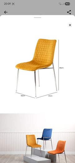Set of 4 dining chairs
