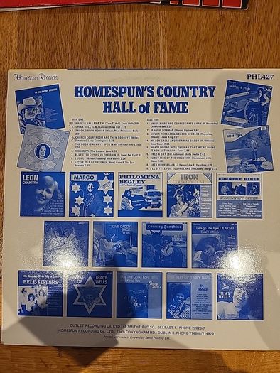 Homespun Country Hall of Fame Vinyl LP